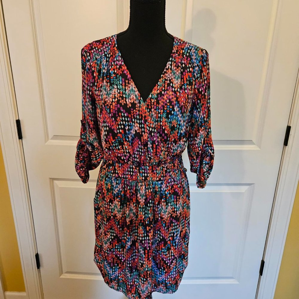 Multi Colored Flowy Dress